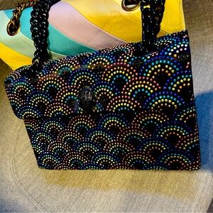 🌈 Kurt Geiger London Sale! 💎
100% Authentic KGL Brand Medium Black Rainbow Bag